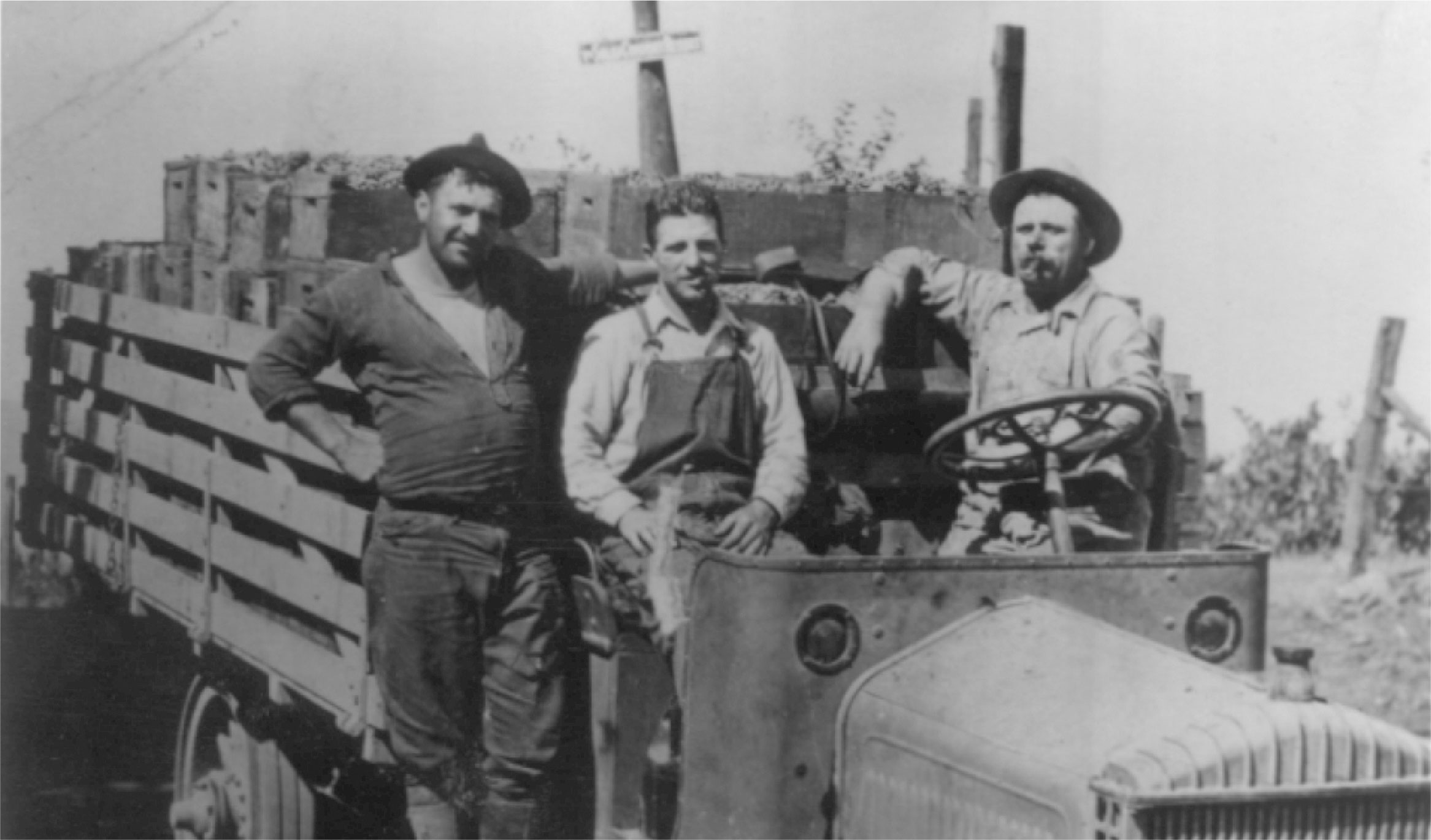 Henry Brandlin, pictured right, who planted the first vineyards on our estate.